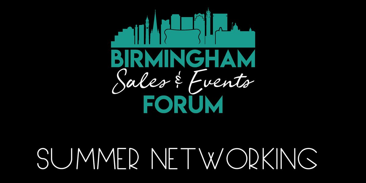 BrumSalesForum's tweet photo. Calling all sales and events professionals working in Birmingham: @BrumSalesForum is back for 2019. 

Join us at @castlemailbox on 28 August for drinks, networking and expert advice on creating show-stopping events. 

Sign up for FREE: https://t.co/rWZqAIsMpp https://t.co/1sv5AmUvoa
