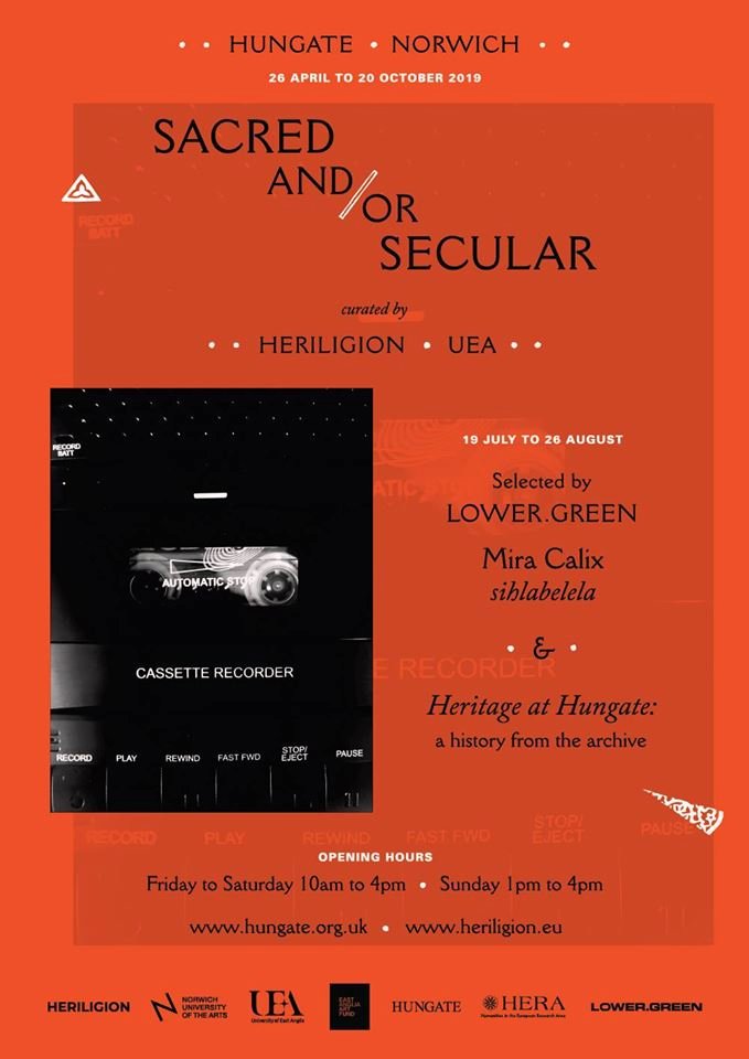 🌞 Escape the heat *and* the office this lunchtime, and pop by @HMA_norwich on Princes Street, Norwich, for the latest instalment of their Sacred And/Or Secular exhibition, featuring a sound installation from the Festival's own Sophie Marritt. Showing until 26 August!