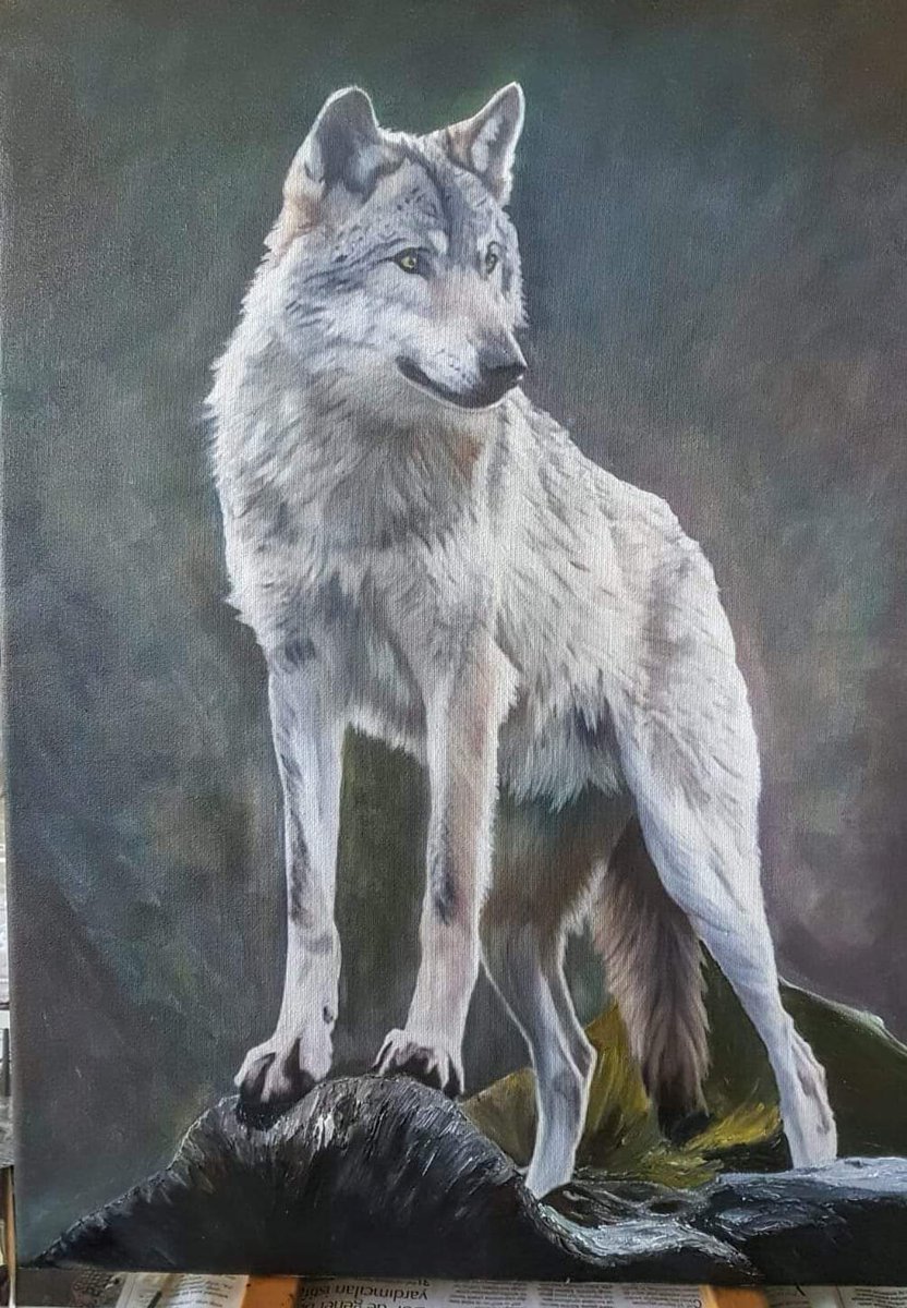 Kisiye Ozel Yagli Boya Tasarimli Kanvas Tablo 50x70