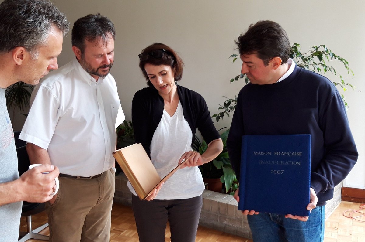 MFOxford's tweet photo. How great to find out more about our history with Anne Page @AnneDunanPage and Gregoire Lacaze @univamu !
They're currently working on our precious directors archives and will regularly post on the subject here:
https://t.co/4jp7u7lRSg https://t.co/7SRuSqcaku