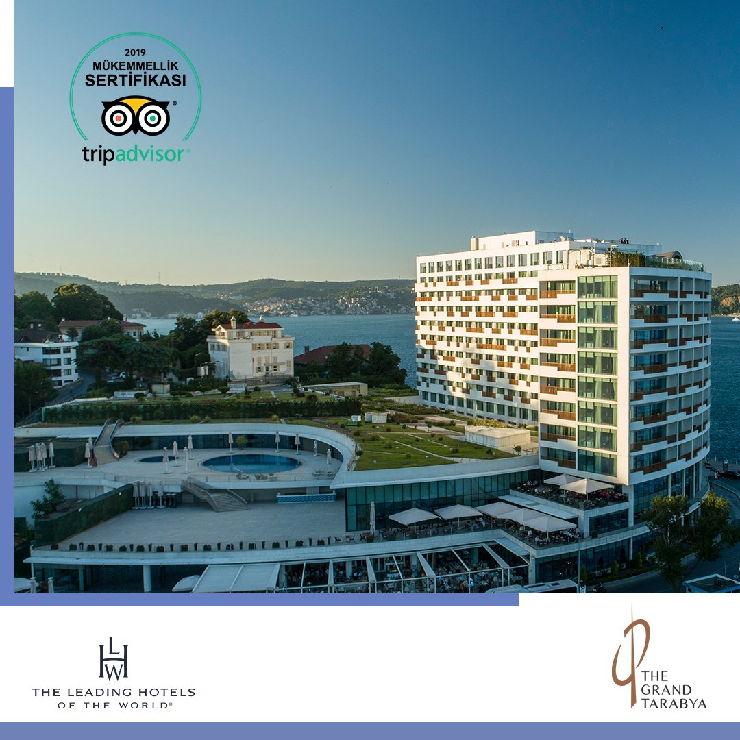 TripAdvisor tarafından Mükemmellik Sertifikası ile ödüllendirilmekten mutluluk ve onur duyuyoruz. Bize vakit ayırıp TripAdvisor'a yorumda bulunan tüm konuklarımıza teşekkür ederiz.🤗
#TheGrandTarabya #mükemmelliksertifikası #tripadvisor #leadinghotelsoftheworld
