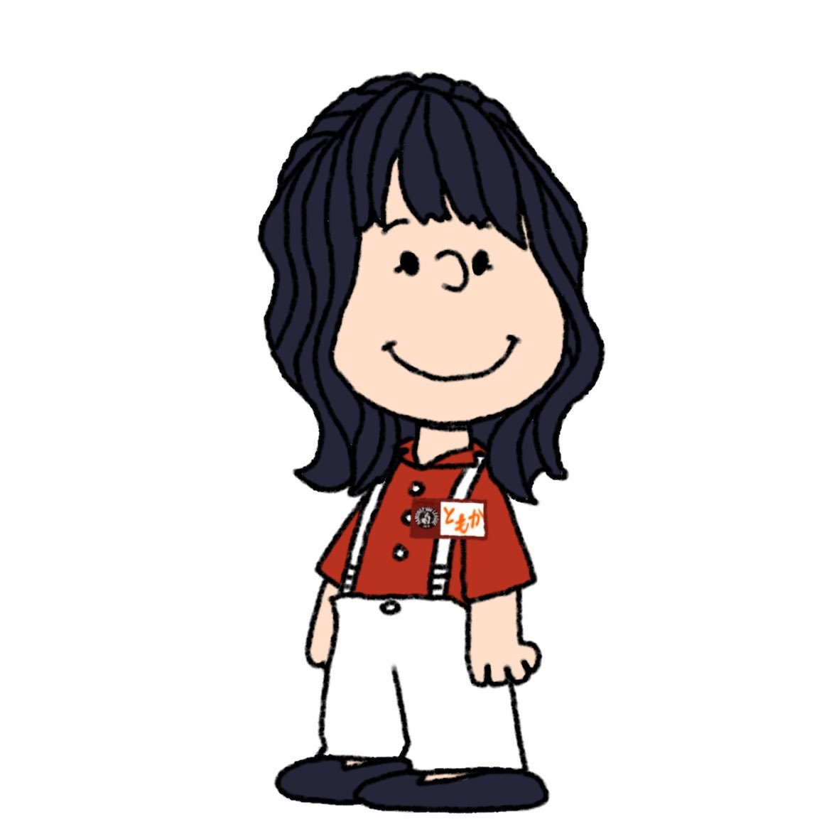 おかのやともか 新しいプロフィール画像 ハモネプの時のたびとも衣装のイラスト 描いてもらった スヌーピー風かわいい トプ画にする T Co Kdgww4l6is Twitter