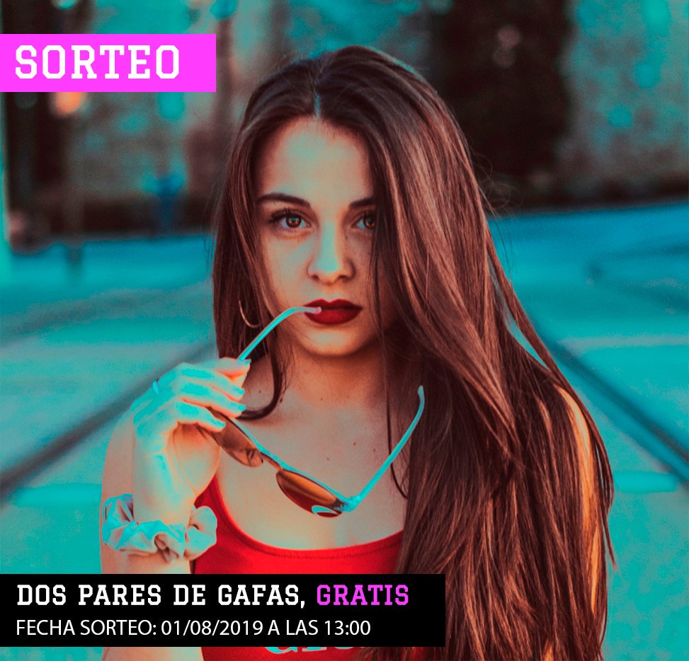 mollisters's tweet photo. ¡¡SORTEO!!
¿Quieres dos pares de gafas de sol #mollisters GRATIS? Para participar en el #sorteo:
   ✅ Síguenos
   ✅ Haz RT al tweet 🔊
¡Ve mirando en https://t.co/AlBfKm8rwM qué gafas quieres! ¡Hasta un 80% de descuento por SEGUNDAS REBAJAS! 
Fecha: 01/08/2019 a las 13:00h https://t.co/1zAbOTc5AP