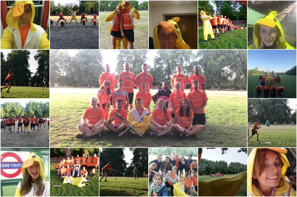 It's fair to say we've absolutely LOVED this season 😍 Thanks to everyone who has made it so amazing: the teams we've played against (even those who beat us 🙄), the <a href="/CharitySoftball/">London Charity Softball League</a> crew 👊, and, of course, our amazing flock of players and supporters🦆 #TeamGoals #MDUKs
