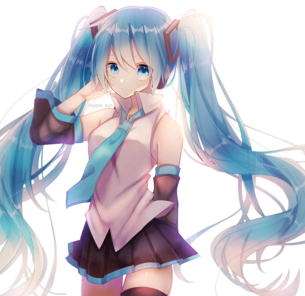 ピアプロキャラクターズ 初音ミク LAM タペストリー ピアプロキャラクターズ - 初音ミク Street Style Art by LAM