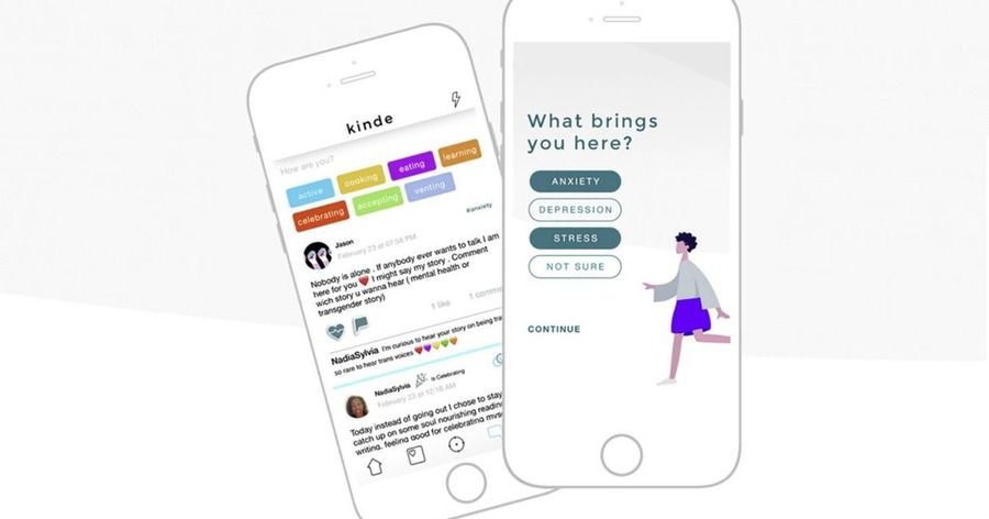 What a great idea! A #socialmedia platform #kinde helps to bring people together and talk about their #mentalhealth buff.ly/2MfhWXb