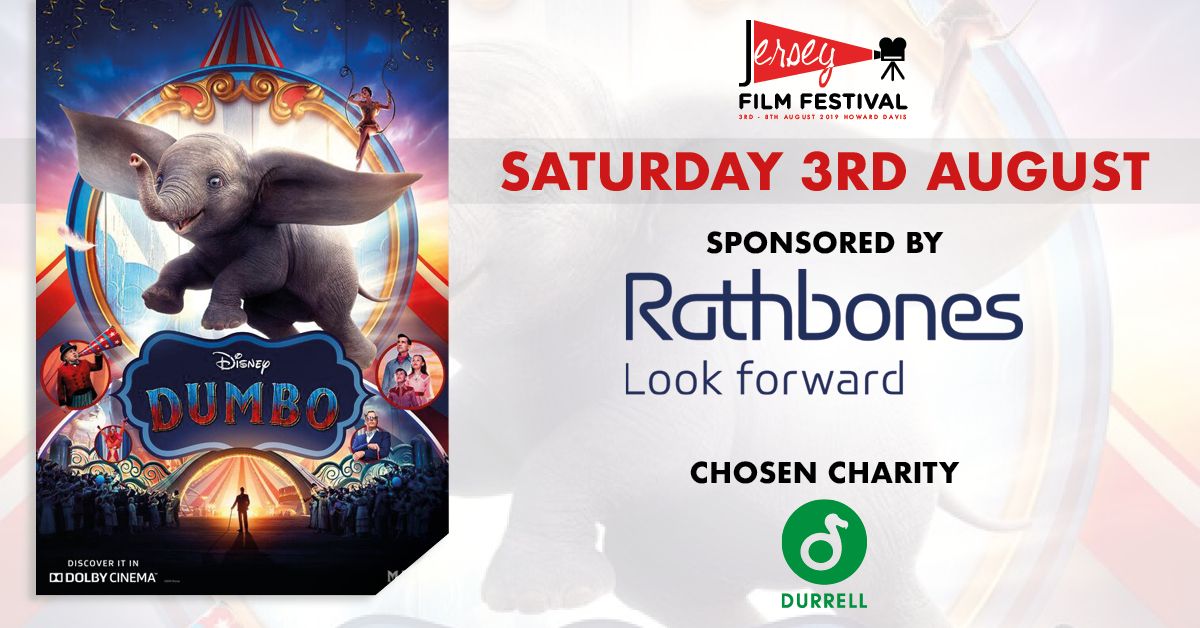 Dumbo is Sponsored by Rathbones Investment Management International specialising in providing international wealth management services.  Rathbones chosen charity is Durrell Wildlife Conservation Trust whose mission is "saving species from extinction"
buff.ly/2Y1B5mD
