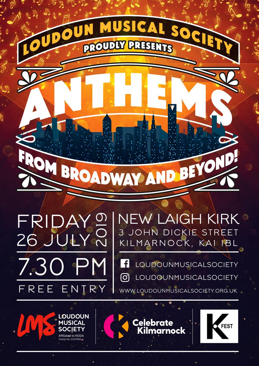 LoudounMusical's tweet photo. Join us tonight as we launch @CelebrateKillie's @K_Fest_ ! https://t.co/LvoEJQ01Tw