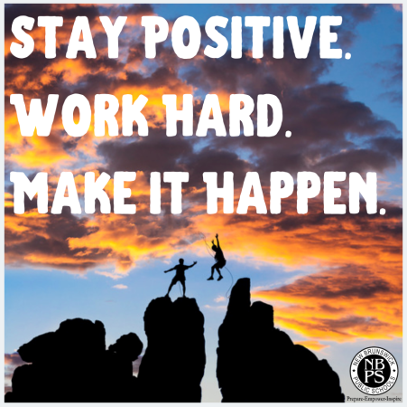 If you have a dream, you can achieve it. You need to stay positive, work hard, and make it happen. #ALLIN4NB