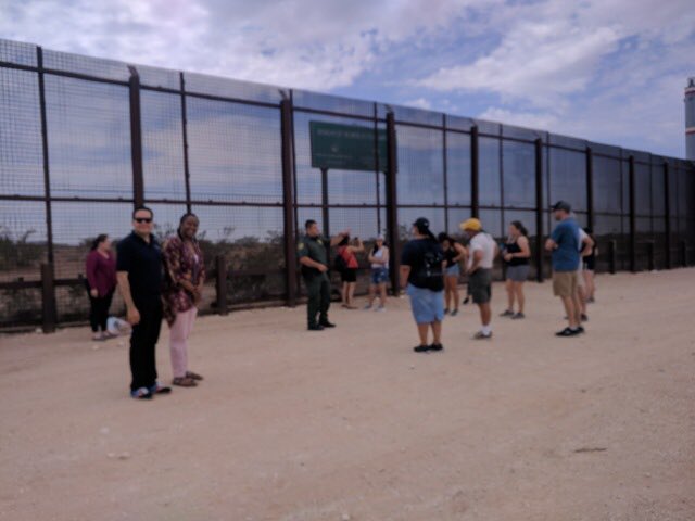 UTEP_neh's tweet photo. Border Patrol Tour. @UTEPhistory @BorderlandsHist @NEH_Education @UTEPOralHistory @ https://t.co/atuXVMlw1d