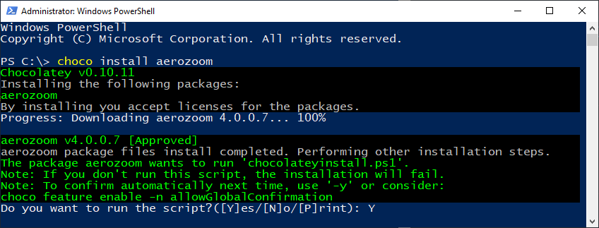 wandersick's tweet image. AeroZoom can now be installed via Chocolatey repository: 

"choco install aerozoom" 

chocolatey.org/packages/aeroz…
