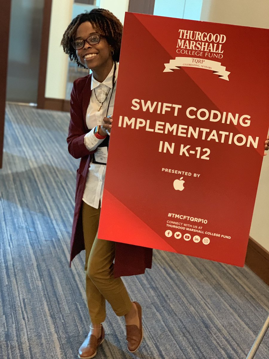 MissKingTweets's tweet image. Did I mention that during my time with #TMCFTQRP10 I learned how integrate #SwiftCoding into my classroom?! Yes, I know 4th grade uses chrome books, but maybe we can borrow an ipad or two? 😅