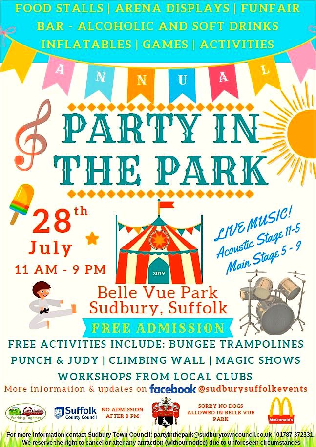 This Sun 28th I'm doing 2 gigs in 1 day, both taking place in Suffolk! I’m at Felixstowe Carnival @visitfelixstowe at 1.15pm. I'll then be at @townofsudbury's Party in the Park! Featuring @WhenRiversMeet, @serenagsinger & myself. I'm on at 6.55pm! @allaboutsuffolk @Visit_Suffolk