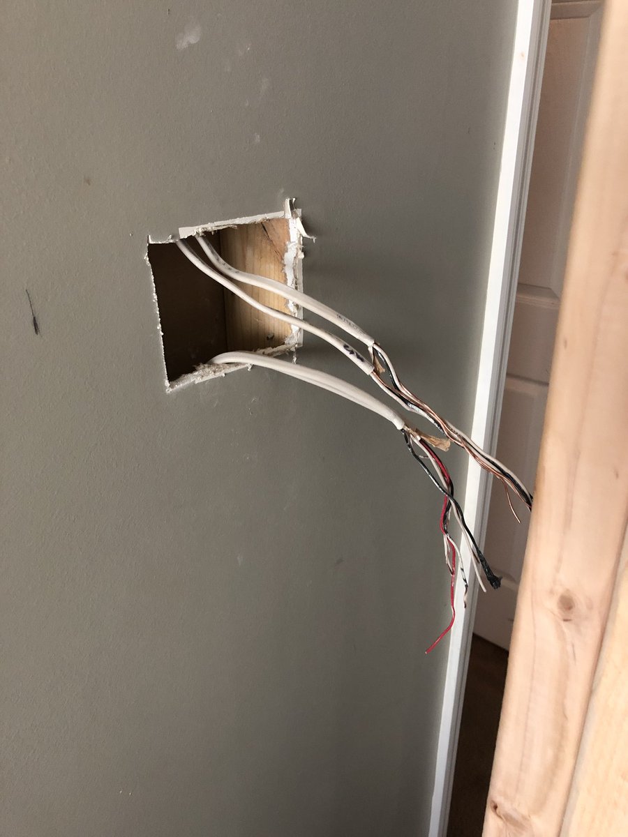 LHS_IndTech's tweet photo. Thanks to #TwitterlessTimmy, the power is in #Kid4’s room. 
#SummerProject19 https://t.co/axApJxHoGW