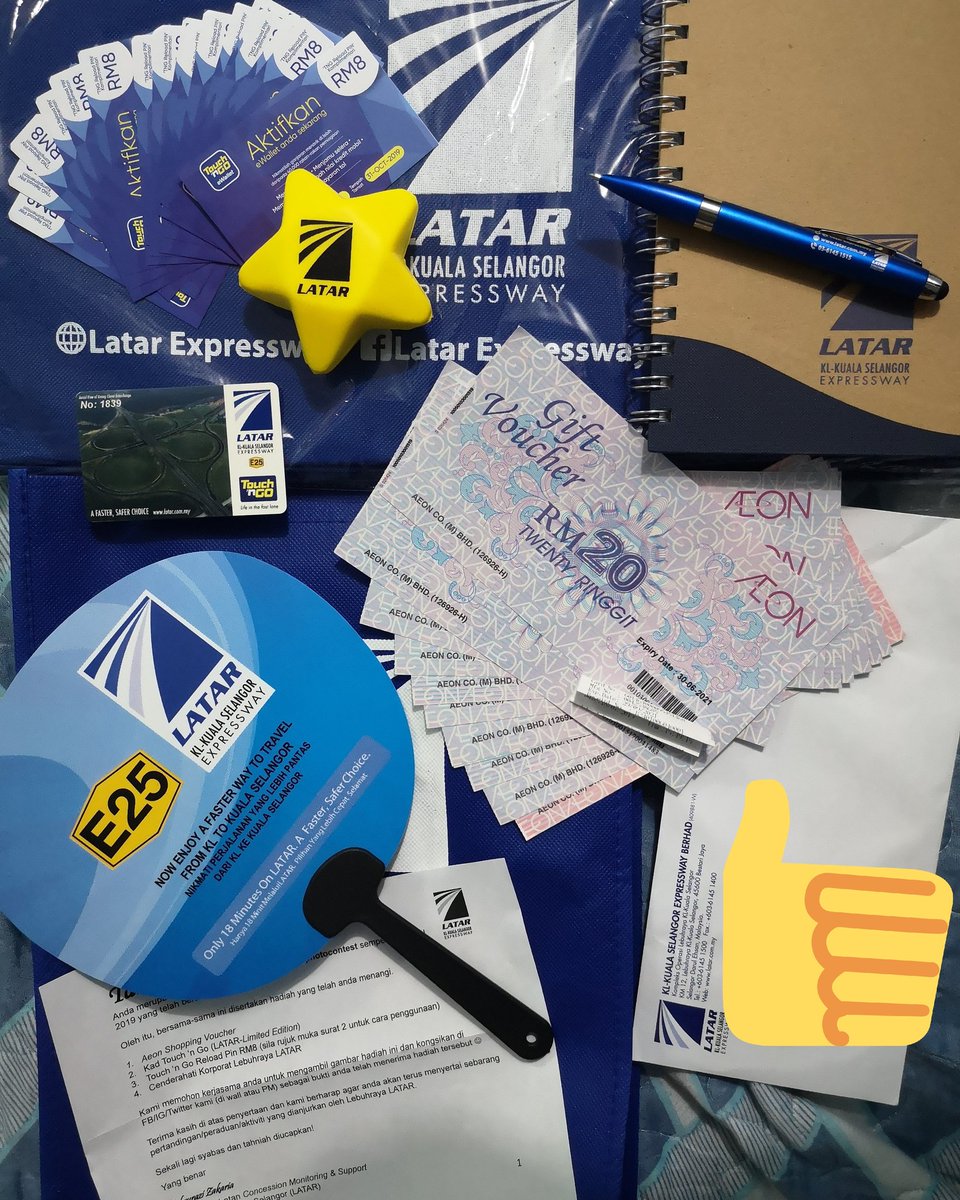 zarina3731's tweet photo. @LATARExpressway
SyukurAlhamdulillah Thanks so much @LATARExpressway for these awesome and wonderful prizes 🤩🤩
Jom kawan-kawan semua..
Teruskan support #LatarExpressway https://t.co/GxBWROoBUs