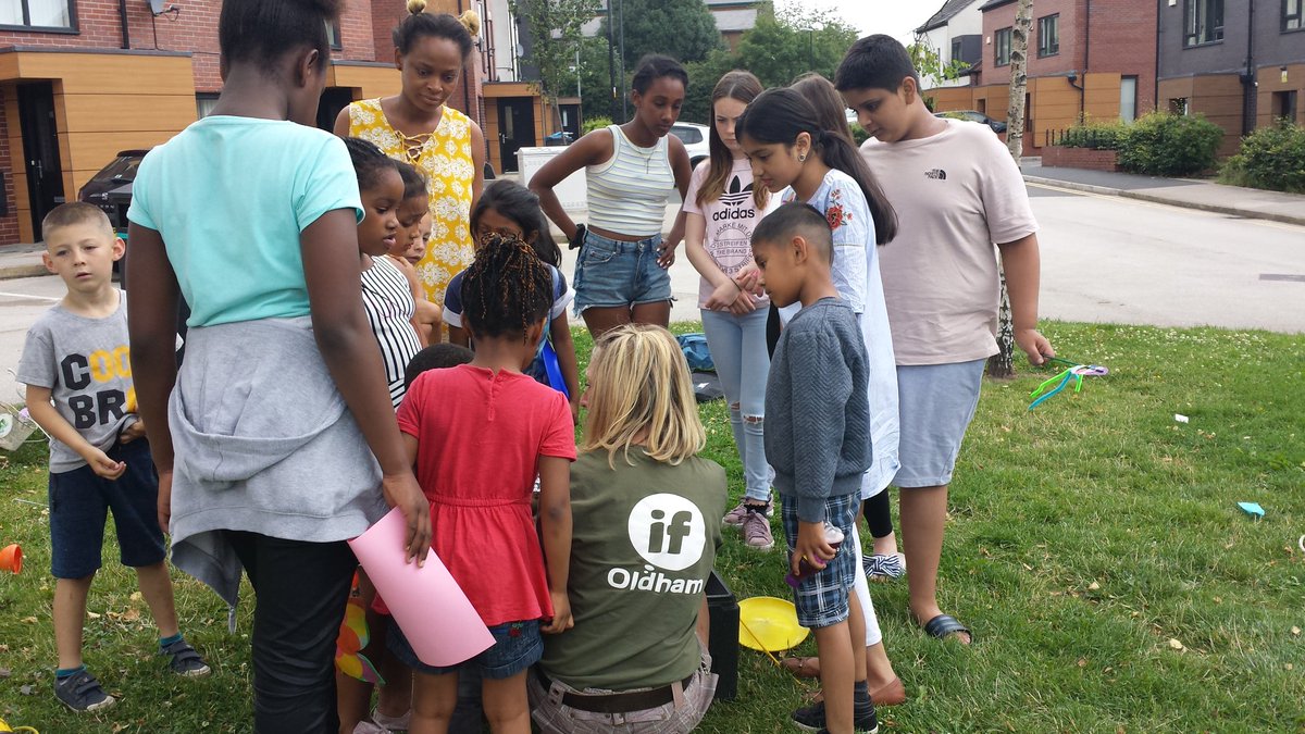 Working in partnership with <a href="/Onward_Homes/">Onward Homes</a> <a href="/OldhamCouncil/">Oldham Council</a> <a href="/ifOldham/">ifOldham</a> &amp; OPAG to give the kids on St Mary's a summer to remember <a href="/FirstForFCHO/">First Choice Homes Oldham</a> !