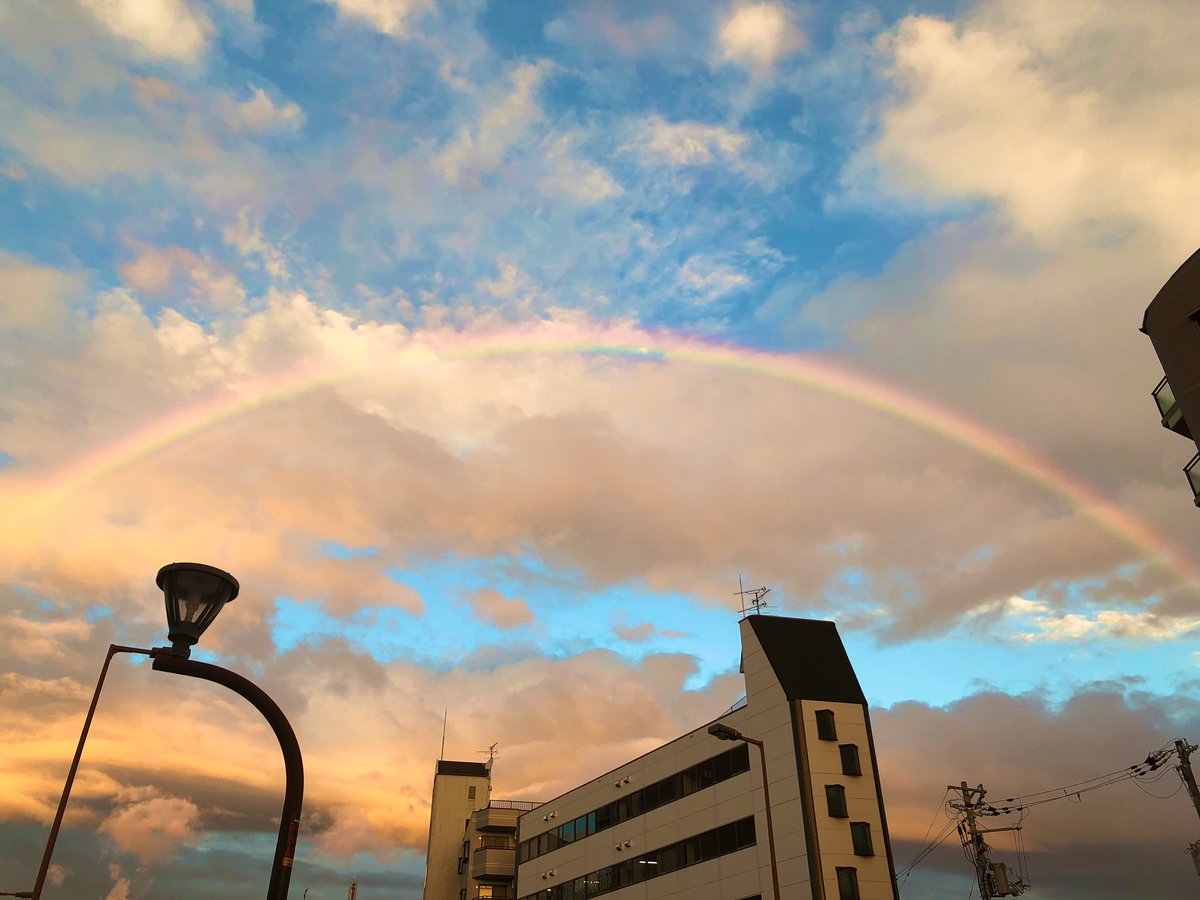 shelleywolfee's tweet photo. Reminds me of something from a Makoto Shinkai film 🌈 https://t.co/uIevPHvSLy