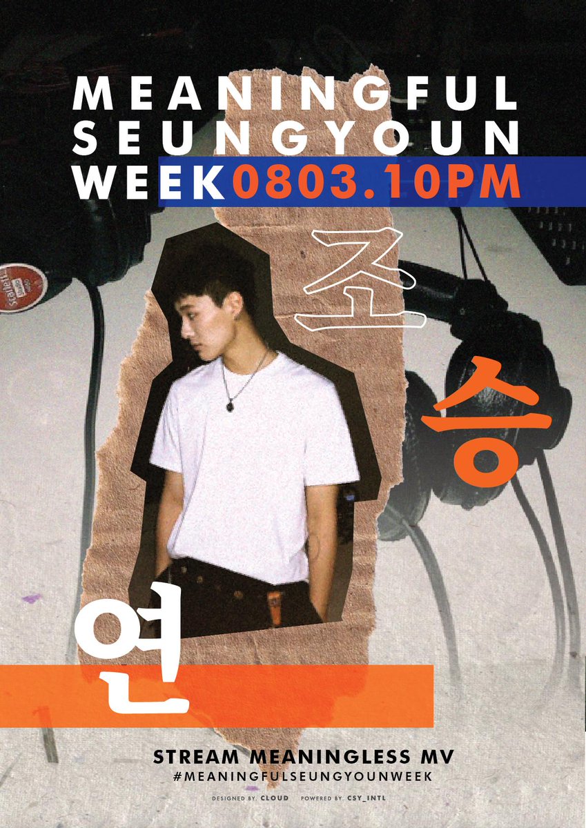 CSY_INTL's tweet photo. 🎉🎊 STREAMING WOODZ (조승연 Seungyoun) "MEANINGLESS" MV STARTS NOW! 

🔗 YouTube: https://t.co/REYCldDLhl

#조승연 #승연 #CHOSEUNGYOUN #X1 #엑스원 #WOODZ
 
You may use #MeaningfulSeungyounWeek when you're streaming with us! https://t.co/7nxAuHJLpd
