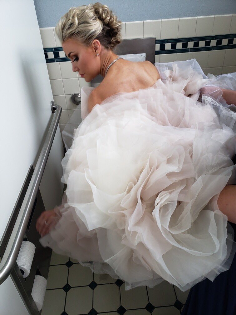 This Genius Device Eliminates The Struggle Of Peeing While Wearing A  Wedding Dress