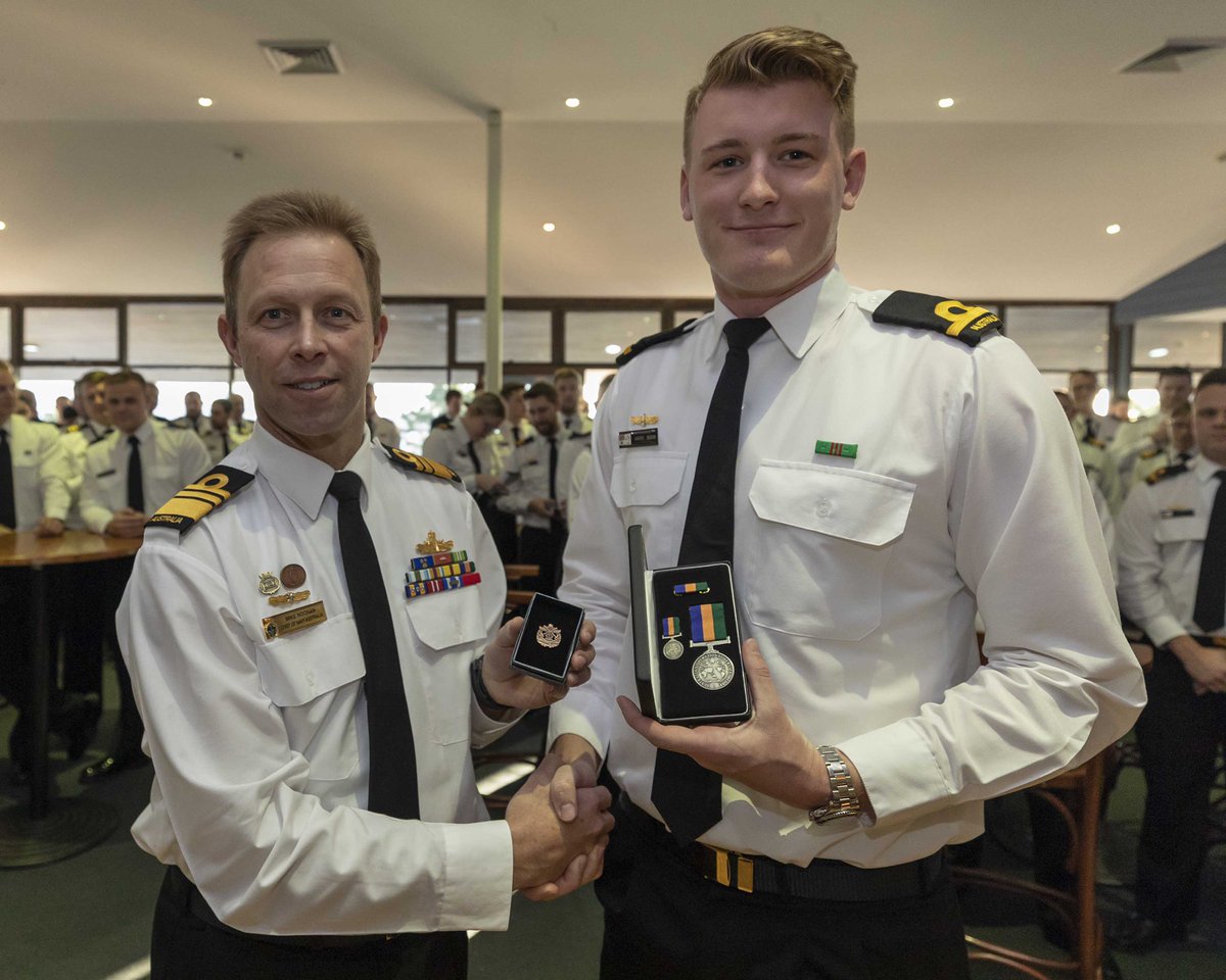 CN_Australia's tweet photo. We train to fight and win in the maritime environment. HMAS Watson is pivotal in developing our specialist Warfare Sailors and Officers. What a fantastic day on Thursday, spending it with the Ships' Company talking about our @Australian_Navy and observing their impressive skills. https://t.co/5EpIVeFY0A