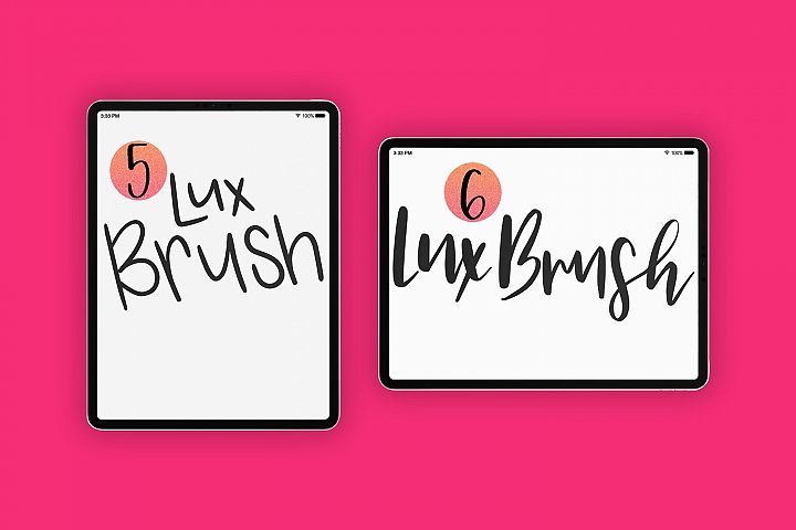 Worthful's tweet image. #FREE: 8 Procreate Lettering Brushes bundle by LuxMauve Creations. #FreebieFriday! Download this #Freebie #Brush #Bundle from Design Bundles...  w3n.us/8letteringbrus…