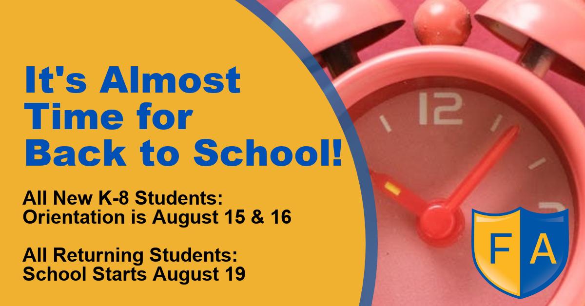 Foundation Academies on Twitter "It's almost time for BacktoSchool