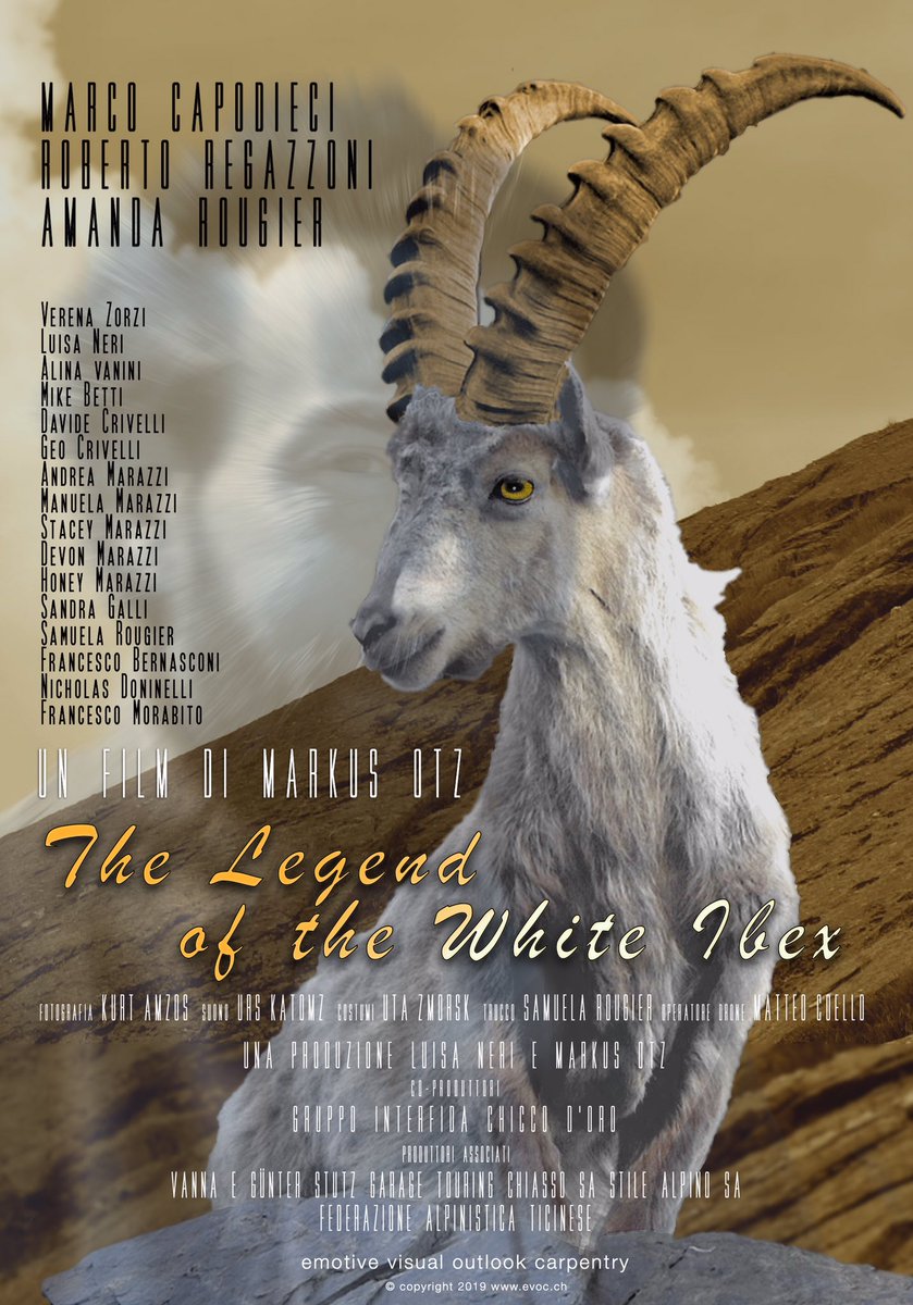 evoc2's tweet photo. "The Legend of the White Ibex” is official selection at the Silver State Film Festival in Las Vegas @ Century Theaters, Orleans Hotel and Casino Las Vegas, September 5th-8th 2019 !!! 🎥🎬🤩🐐🤠 #WhiteIbex #tifilmcom @SilverStateFF https://t.co/A3nLOjDK2m