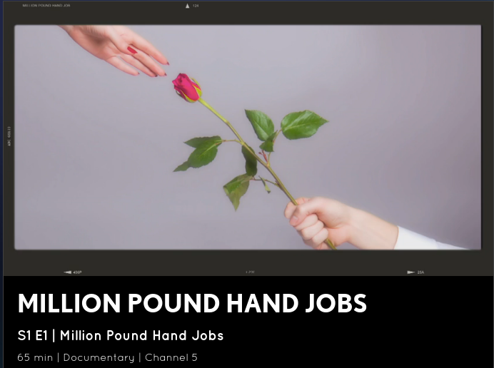 Immense Thank You to each and everyone of you for tuning in on <a href="/channel5_tv/">Channel 5</a> #MillionPoundHandJobs TV Show by the amazing BAFTA award winning Team 
<a href="/wildflamemedia/">Wildflame Productions</a> on the 31st of July✨if you missed it It’s now on Channel 5 Catch Up 💅👫😍😍 #MarcoAndErica