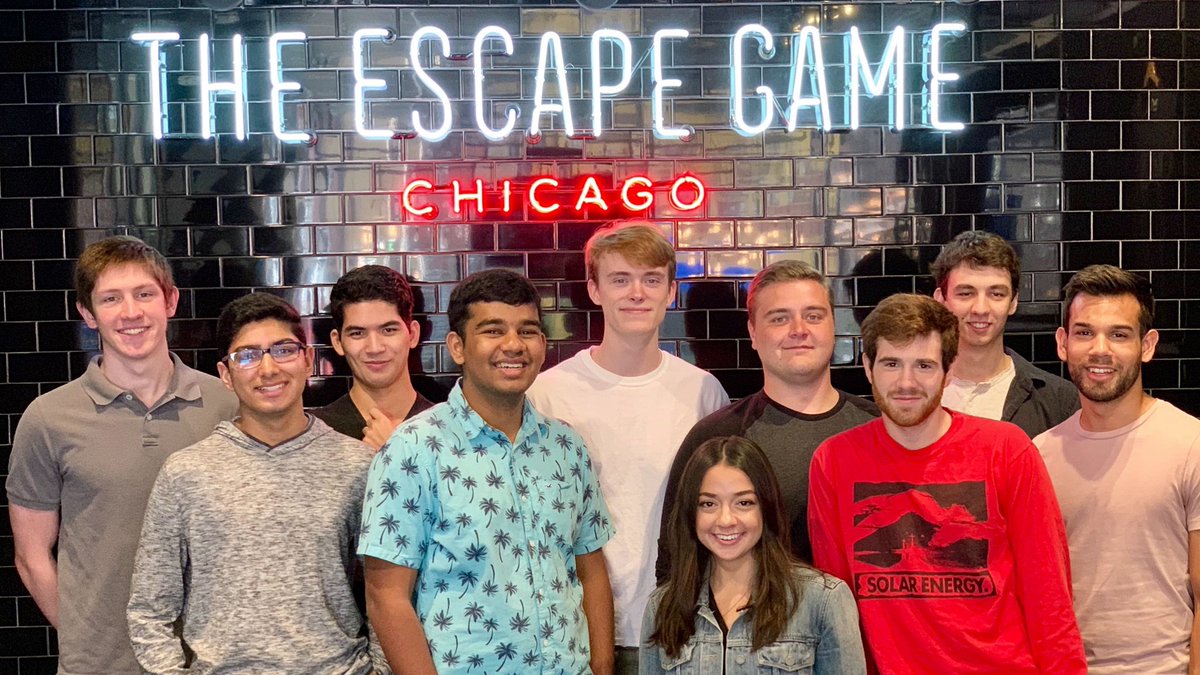 TTCareers's tweet photo. As this summer's internship program comes to an end, our Chicago #TTinterns headed to @TheEscapeGame and lunch at @UnoChicagoGrill's Pizzeria Due. Thanks for your contributions this summer, and best of luck in the coming school year! https://t.co/dEYcnWrjv3