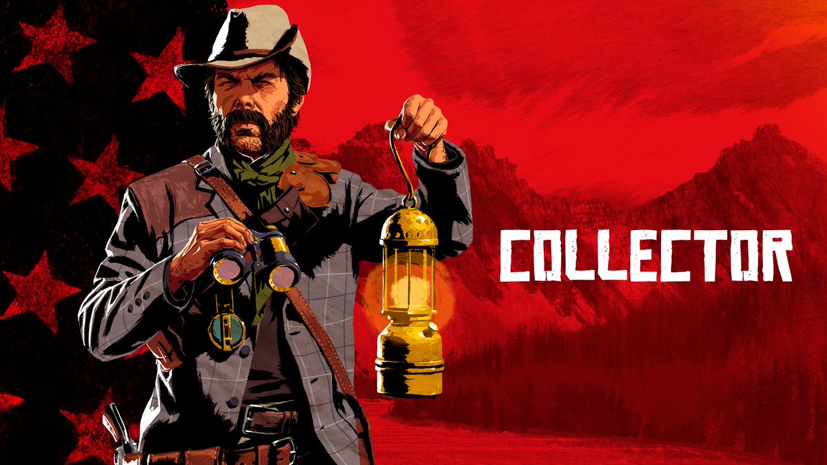 RDR2Info's tweet photo. Découvrez ci-dessous les trois premiers rôle d'une série à venir : le chasseur de primes, le marchand, et le collectionneur. #RDR2 #RDROnline #RDOnline https://t.co/9kRuqG0jIi