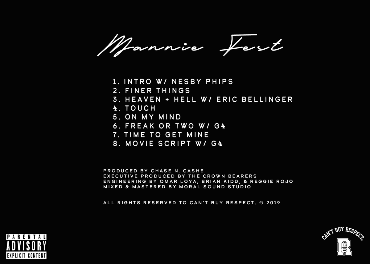 ChaseNCashe's tweet photo. 🏁: #MannieFest album dropping this month. Tap in with the kid. Go get the #3PointStar album if you haven’t been introduced to the lavishness yet. If you’re already familiar go get ya whip washed and ya outfits ready to live life with this one. https://t.co/MqKa9qKiF3