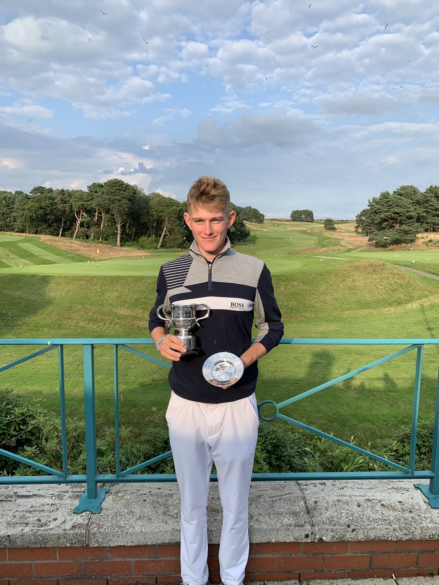 Happy to win county championship u18’s total -6 

Hopefully many more 🏆🏆