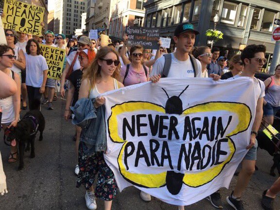 ✡️ Never Again Action ✡️ (@neveragainactn) on Twitter photo Hey <a href="/SarahKSilverman/">Sarah Silverman</a>, we're #JewsAgainstICE and it seems like you're one too! We'd love to invite you to join us on Monday when we #ShutDownICE in LA, but we don't have your phone number 😱 So hopefully enough people will retweet this so you see it 🤞✡️🤞
facebook.com/events/3717245… Hey <a href="/SarahKSilverman/">Sarah Silverman</a>, we're #JewsAgainstICE and it seems like you're one too! We'd love to invite you to join us on Monday when we #ShutDownICE in LA, but we don't have your phone number 😱 So hopefully enough people will retweet this so you see it 🤞✡️🤞
facebook.com/events/3717245…