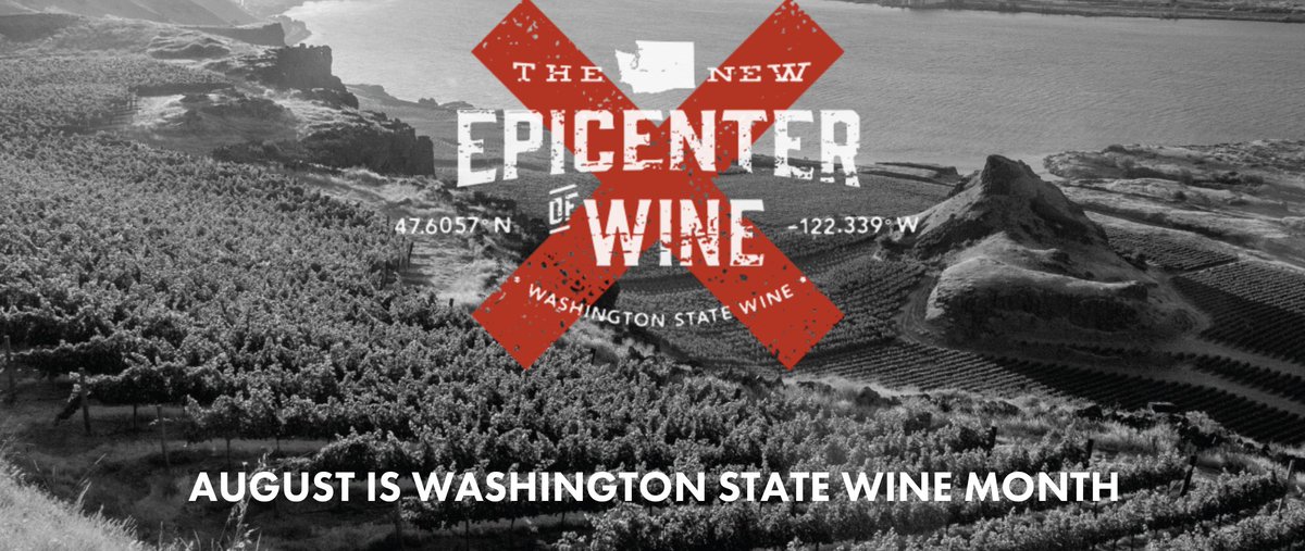 August is Washington State Wine Month! Celebrate by conscientiously drinking more of the incredible wine grown and produced in the new EPICENTER of wine. Celebrate with Bayernmoor and enjoy complimentary shipping on 2+ bottles here; bayernmoor.com #wawinemonth