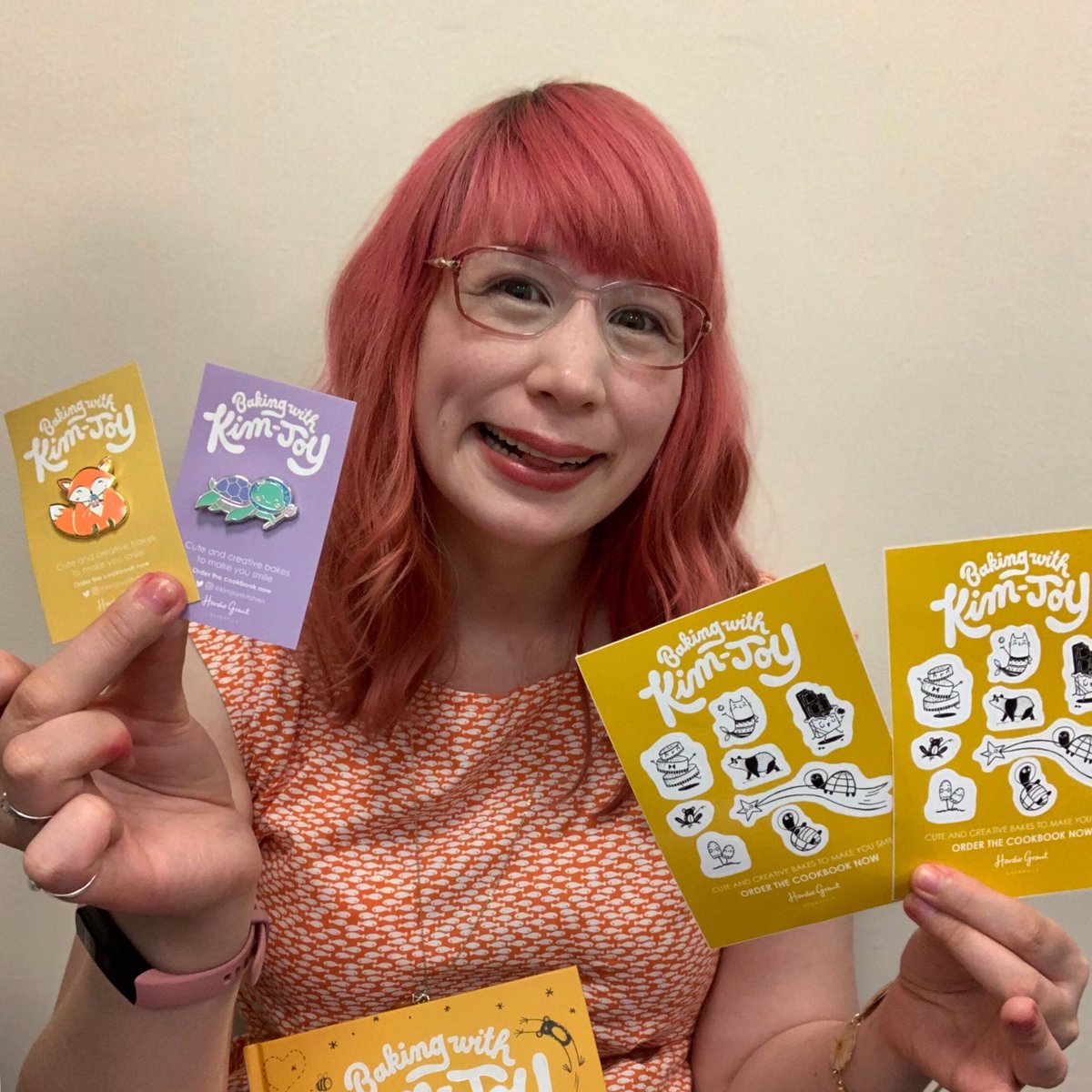 Kim-Joy (@kimjoyskitchen) on Twitter photo To celebrate my book coming out soon (!!!), I’m giving away 10 prizes 🥳each containing a fox enamel pin 🦊, turtle enamel pin 🐢, and two cute sticker sheets! 💖💖 Just like, retweet and be following both me and <a href="/QuadrilleBooks/">Quadrille Publishing</a> to win 💖 open worldwide and closes 10th August 👍 To celebrate my book coming out soon (!!!), I’m giving away 10 prizes 🥳each containing a fox enamel pin 🦊, turtle enamel pin 🐢, and two cute sticker sheets! 💖💖 Just like, retweet and be following both me and <a href="/QuadrilleBooks/">Quadrille Publishing</a> to win 💖 open worldwide and closes 10th August 👍