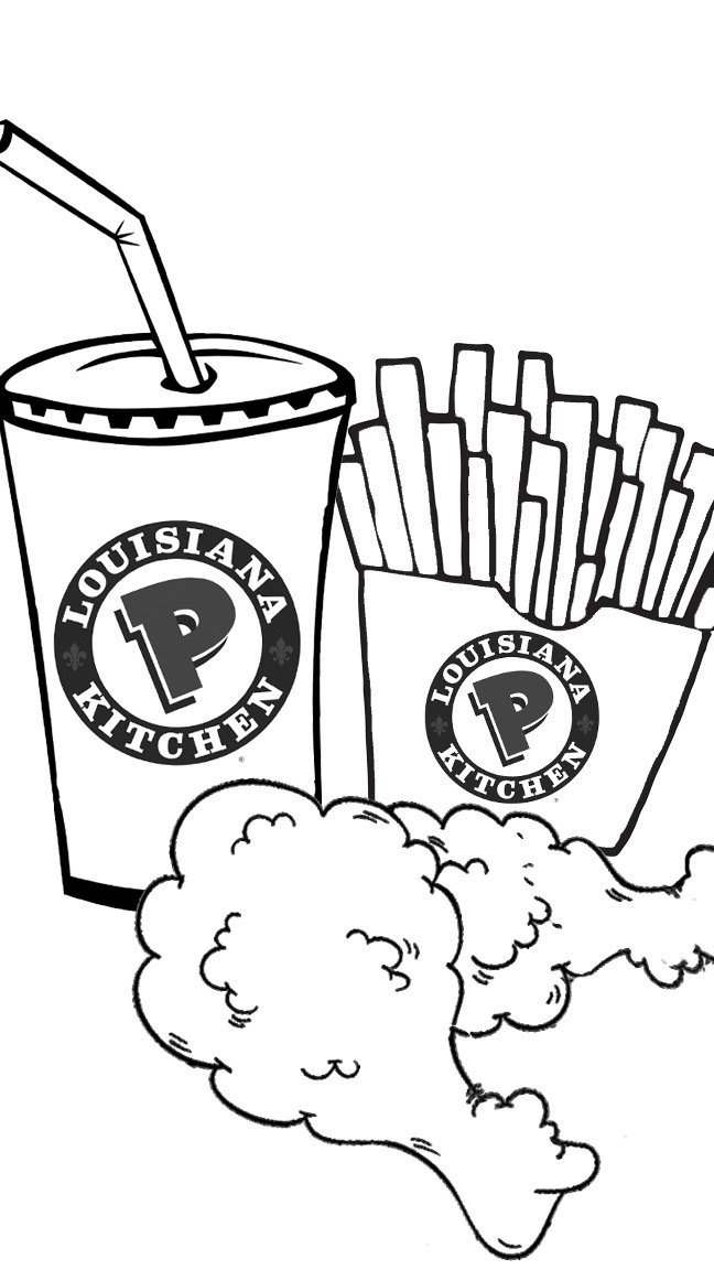 Popeyes on Twitter: "Let’s celebrate #NationalColoringBookDay! Take a ...