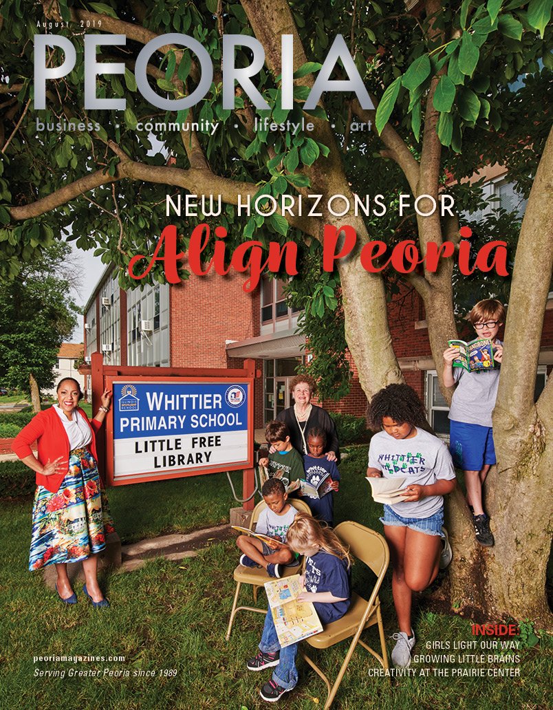 Look who made the cover of <a href="/PeoriaMagazines/">Peoria Magazines</a> August edition?!  Read <a href="/AlignmentPeoria/">Alignment Peoria</a> cover story here: bit.ly/2KlfRqe