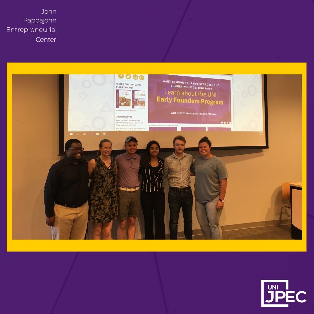 UNI_JPEC's tweet photo. Congratulations to the 2019 Early Founders Program Graduates! It was an amazing summer and we wish you the best on your future business endeavors! #EFP #ReadyForBusiness #YouWon https://t.co/vvy0O11ZpX