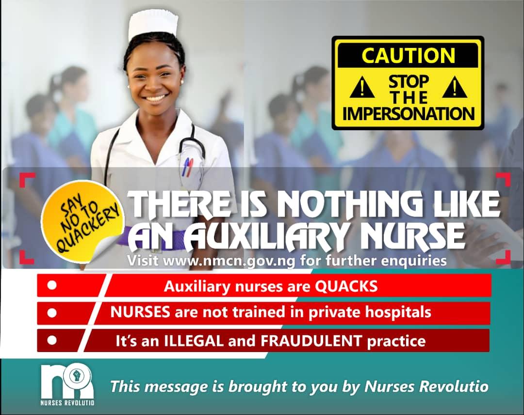 NurseMayork's tweet photo. There's nothing like an auxiliary nurse
#Walk4life
#Antiquackerywalk
#Lagos2.0
#NurseRevolutuonists

#nannm https://t.co/Nxi8pbEFkU