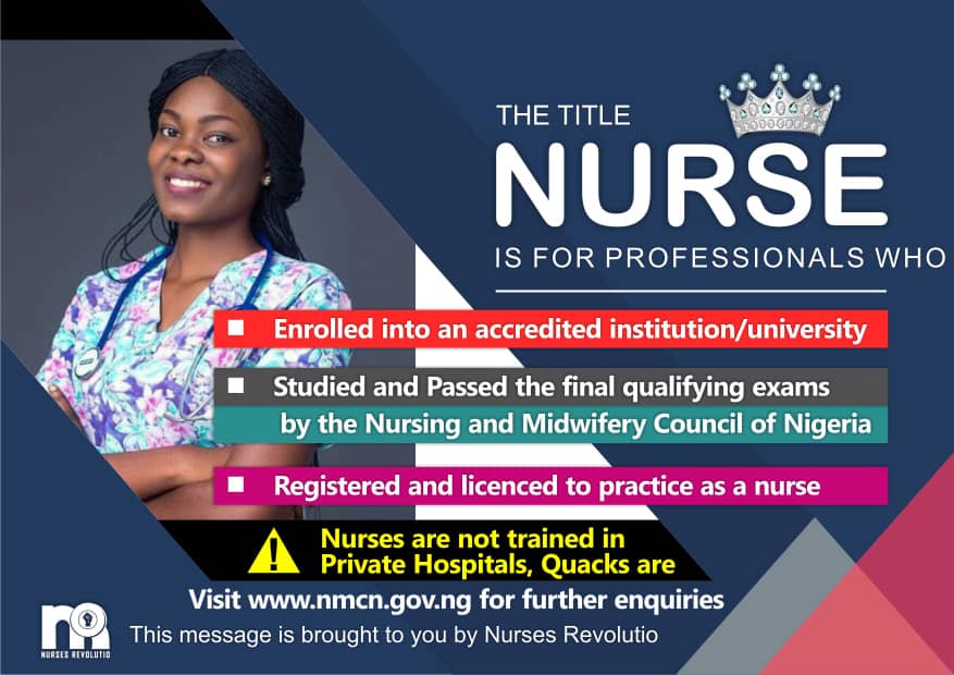 NurseMayork's tweet photo. There's nothing like an auxiliary nurse
#Walk4life
#Antiquackerywalk
#Lagos2.0
#NurseRevolutuonists

#nannm https://t.co/Nxi8pbEFkU