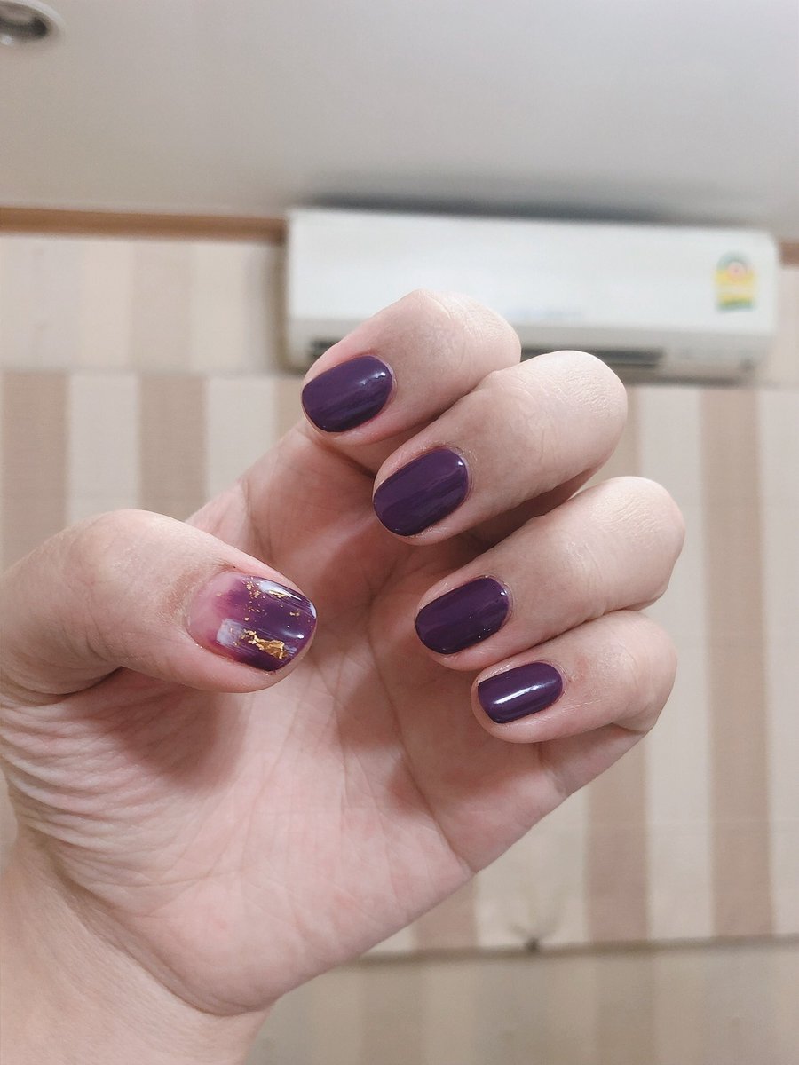 bojourneys2237's tweet photo. เล็บของเดือนนี้ มาในตีม”ประตูหนีบ”
555555555555 

First time doing purple gel nails.💜💅🏼

02.08.2019 #nailsduo #Pinklao 
200 Baht only!!
Duration: 1.5 hrs https://t.co/xhciI06LkZ
