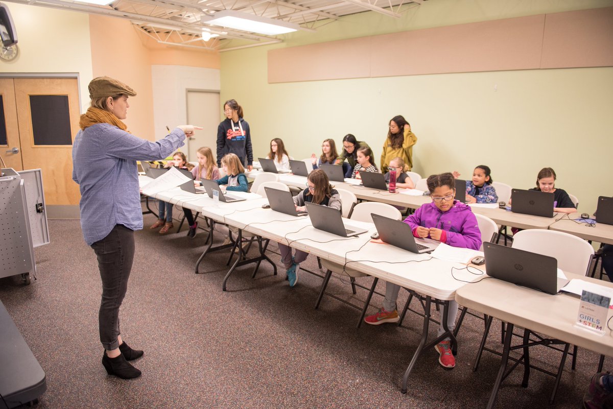 lancscifactory's tweet image. Many thanks to the #KalasFoundation for their generous support of the #GirlsCodeClub at the #LancasterScienceFactory! ow.ly/zYiS50viFZJ @lancscifactory #LancasterPA #GirlsInSTEM #LancasterLovesScience #ComputerScience #CodeClub