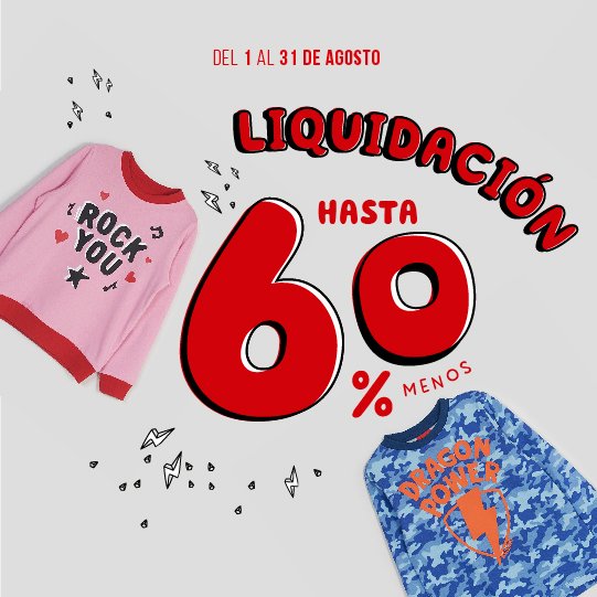 ⚡ LIQUIDACIÓN! HASTA EL 60% MENOS! ⚡

Hasta el 31 de Agosto aprovechá los descuentos de Liquidación de hasta el 60% menos en temporada invierno en todos los locales exclusivos y en el E-shop! 

grisino.com/grisino.html