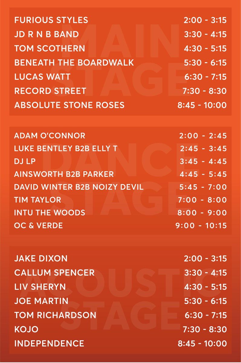 STUMPEDfest's tweet photo. Who’s ready for some live music tomorrow? 🎼 https://t.co/x9zGzsssof