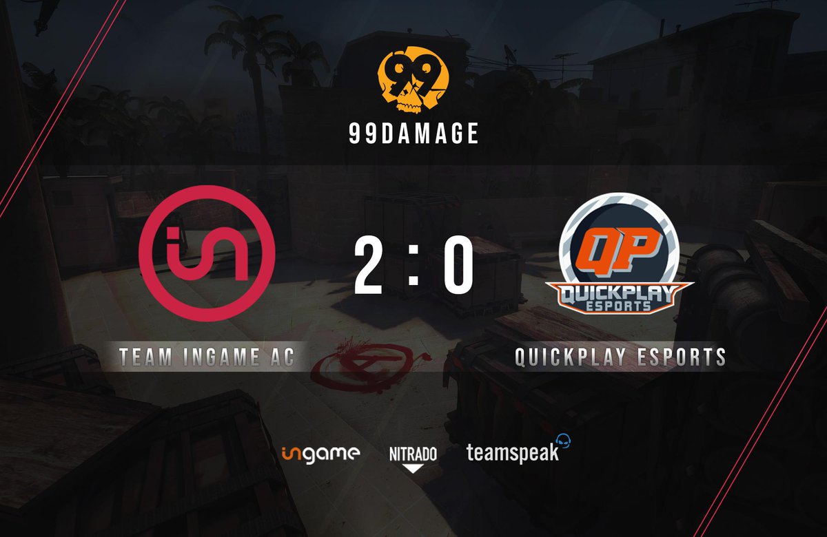 MRRED_CS's tweet photo. Unser Academy Team gewinnt 2:0 gegen @qp_eSports
🤝 GG&WP
Vielen Dank für´s casten @Adlerwache1993
#GoINGAME #wINGAME #CSGO #99DMG #99LIGA @99DAMAGEde https://t.co/Ew5zF8RuwL