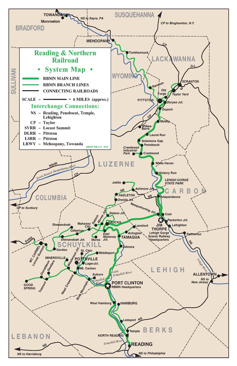 Lehigh Gorge Scenic Railway Map Rail Magazine On Twitter: "News From Wilkes-Barrie On Study Of Rail To  Philly Via Reading Is Admirable, But Have To Say, There's Concerns. The  Reading & Northern Route (Parts Of The Former