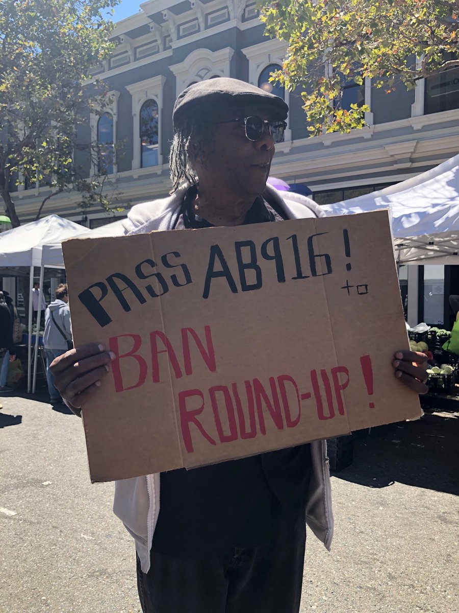nic_riani47's tweet photo. @GavinNewsom More Oaklanders for a ban on Roundup! #AB916 #BanRoundup @CALPIRG https://t.co/z1uyQj3QmL