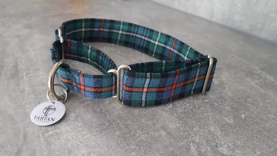 anderson tartan dog collar