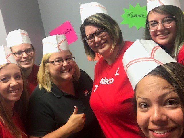 SarahSurdel's tweet photo. Celebrating #FunFridays through August @AdeccoWNY. Today we put the #CherryOnTop by taking a break with our favorite @perrysicecream #RecruitingFun #GPTW #LoveWhatYouDo @KarenWalser @KarenStandford https://t.co/y1XNf4kUjg