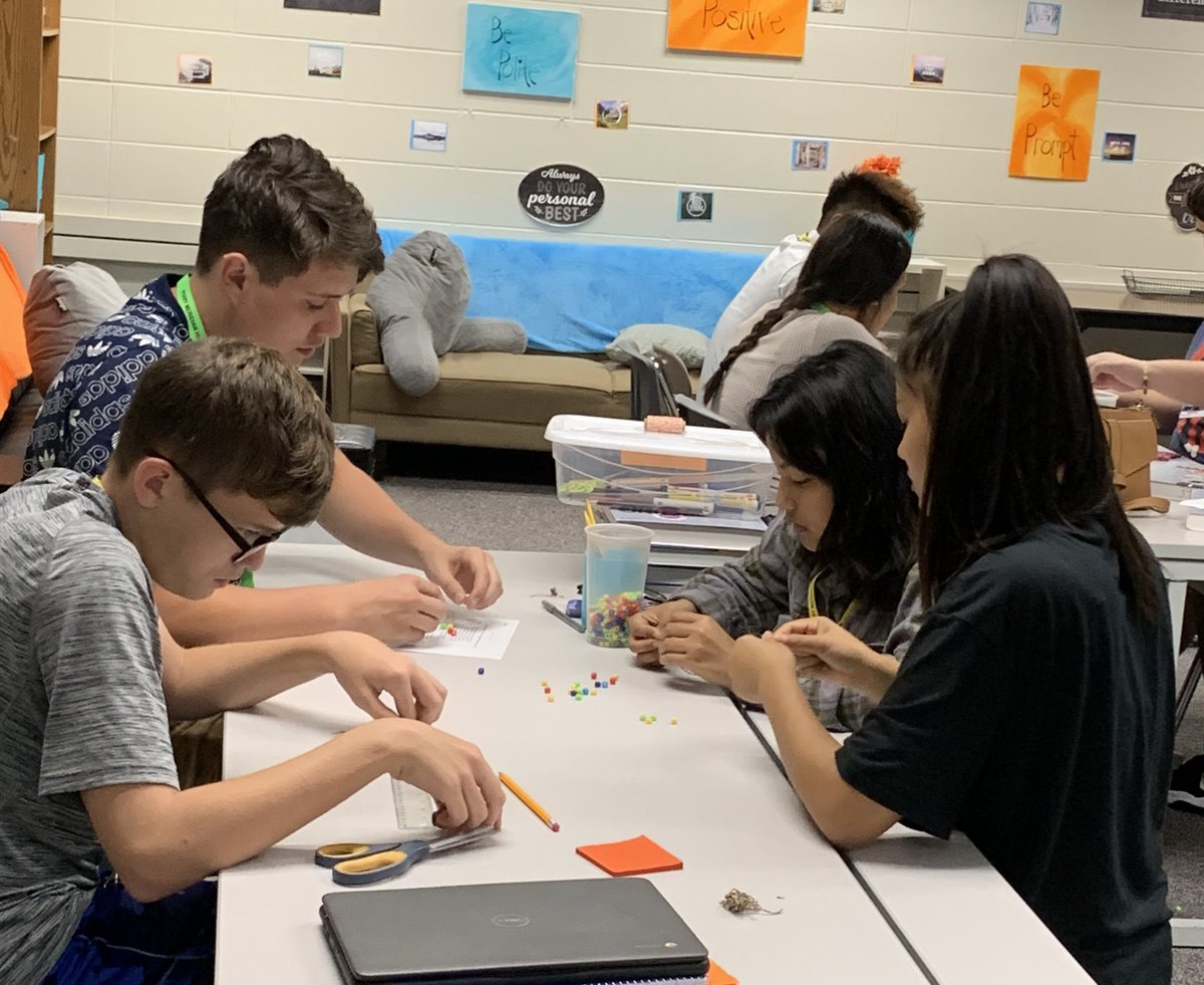 AHult101's tweet photo. Today was the famous “beads activity” day! We learned so much about economies while playing with beads!!! #gameshelplearning #falconsALLin #wegrowkids https://t.co/LLhbV0ZcpG
